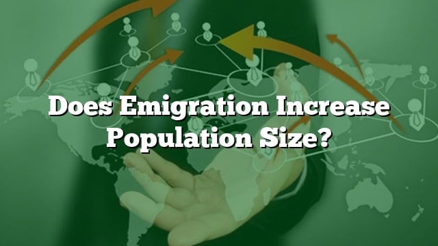 does-emigration-increase-population-size