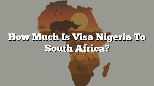 how-much-is-visa-nigeria-to-south-africa