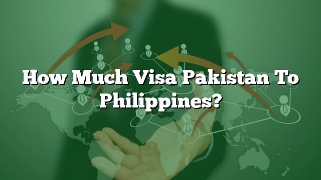 pakistan tourist visa for philippines