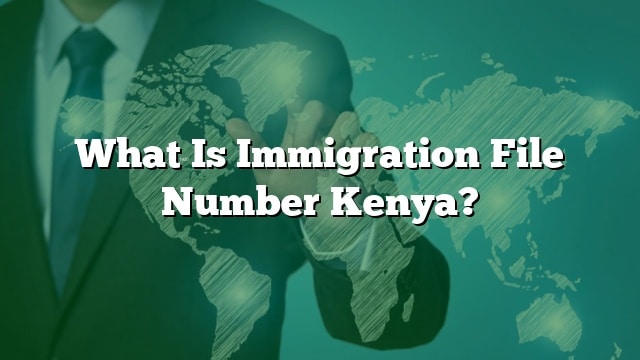 what-is-immigration-file-number-kenya